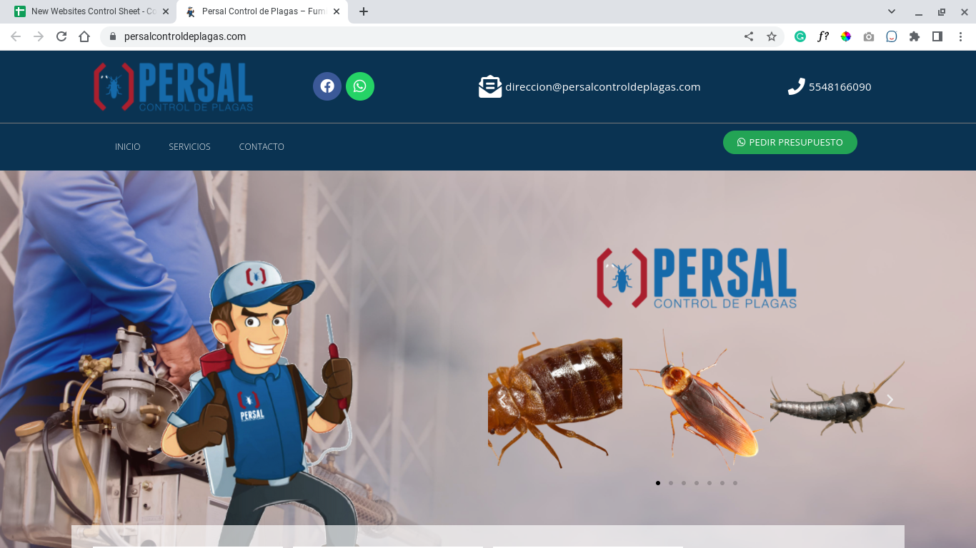 Persal control de plagas